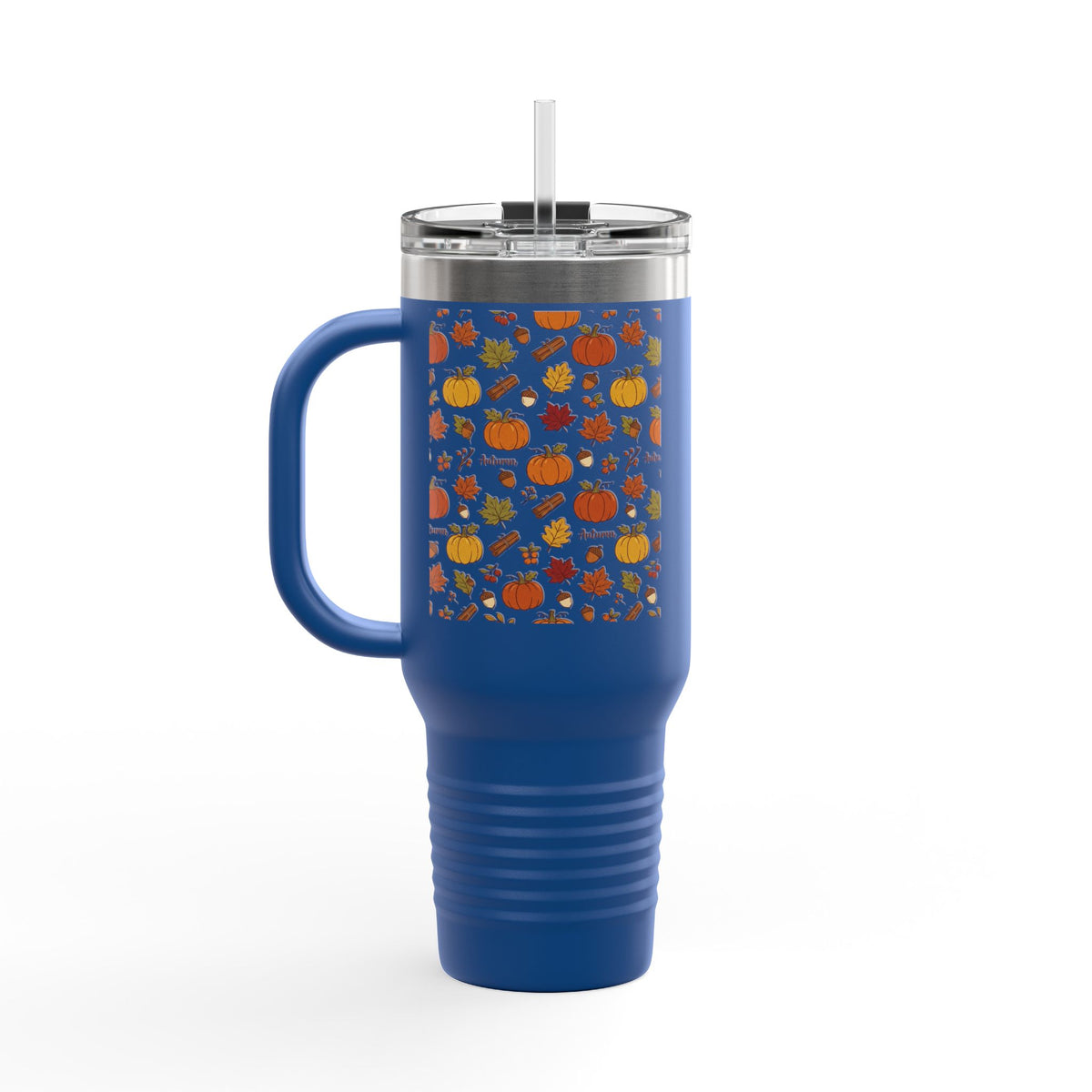 Thermo Trink Becher Herbst Kürbis