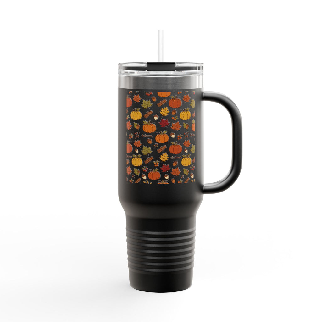 Thermo Trink Becher Herbst Kürbis