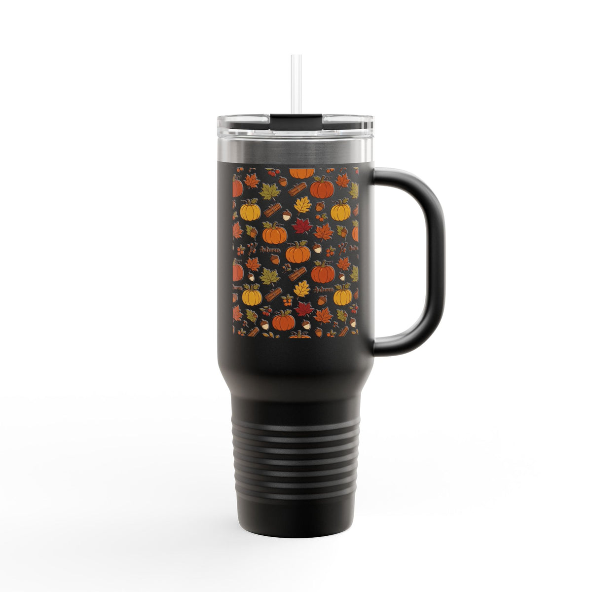 Thermo Trink Becher Herbst Kürbis