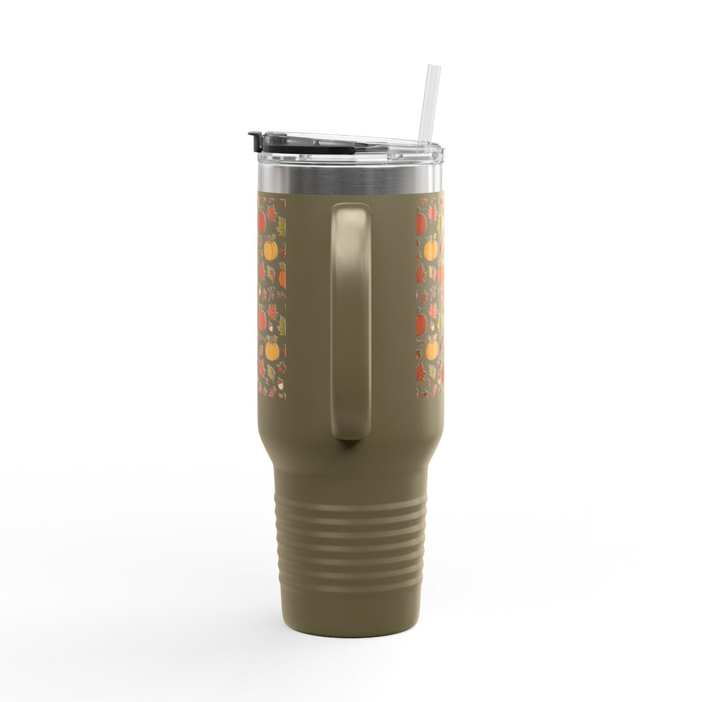Thermo Trink Becher Herbst Kürbis
