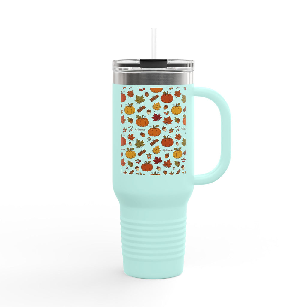 Thermo Trink Becher Herbst Kürbis