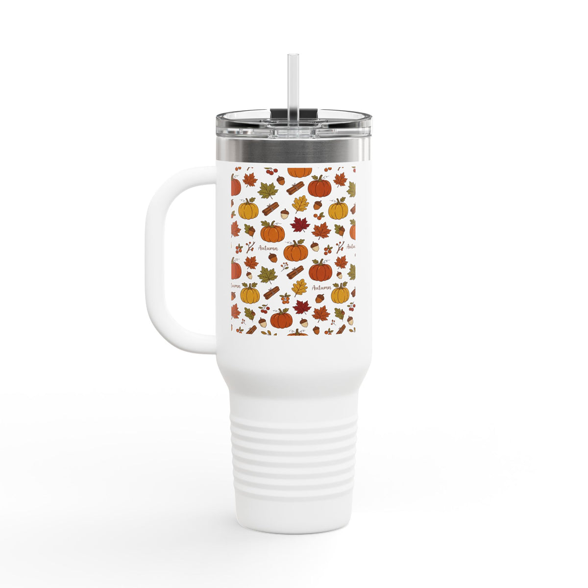 Thermo Trink Becher Herbst Kürbis