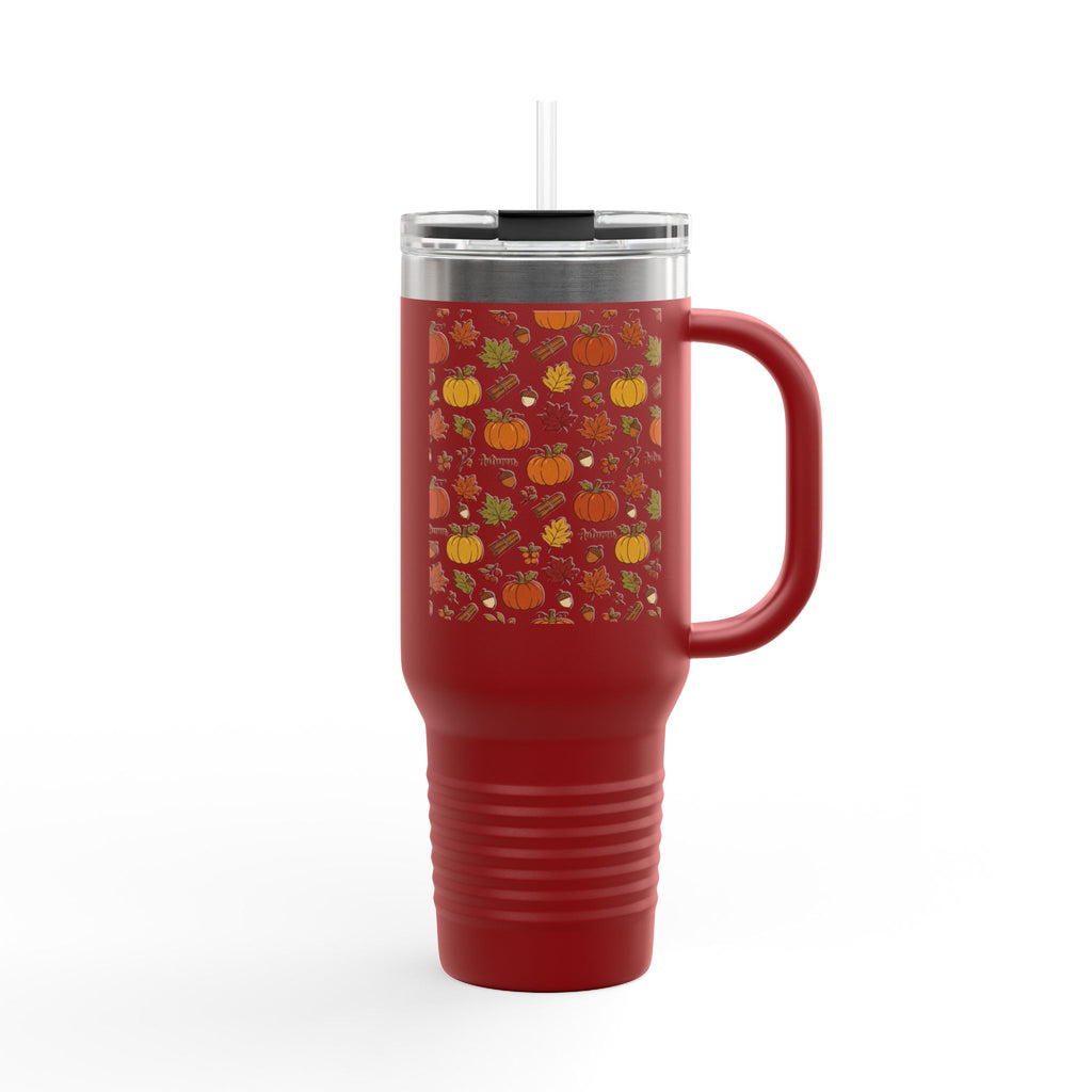 Thermo Trink Becher Herbst Kürbis