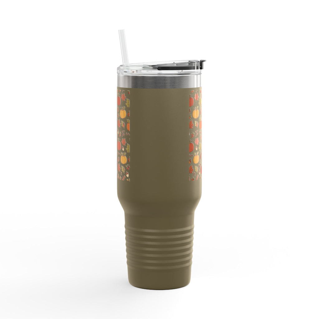 Thermo Trink Becher Herbst Kürbis