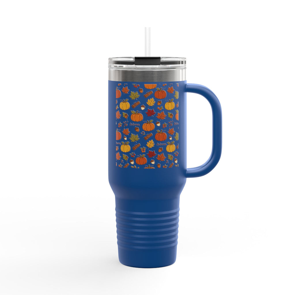 Thermo Trink Becher Herbst Kürbis
