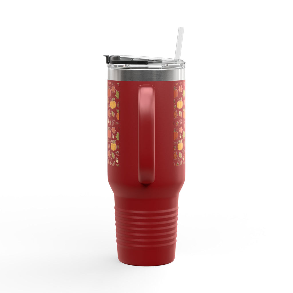 Thermo Trink Becher Herbst Kürbis