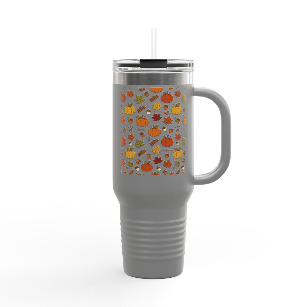 Thermo Trink Becher Herbst Kürbis