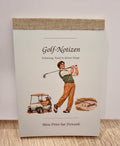 Notizblock A6 Golf, Fairway & Sprüche, Notizen