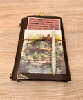 Einzigartiges PU Leder Notizbuch A5