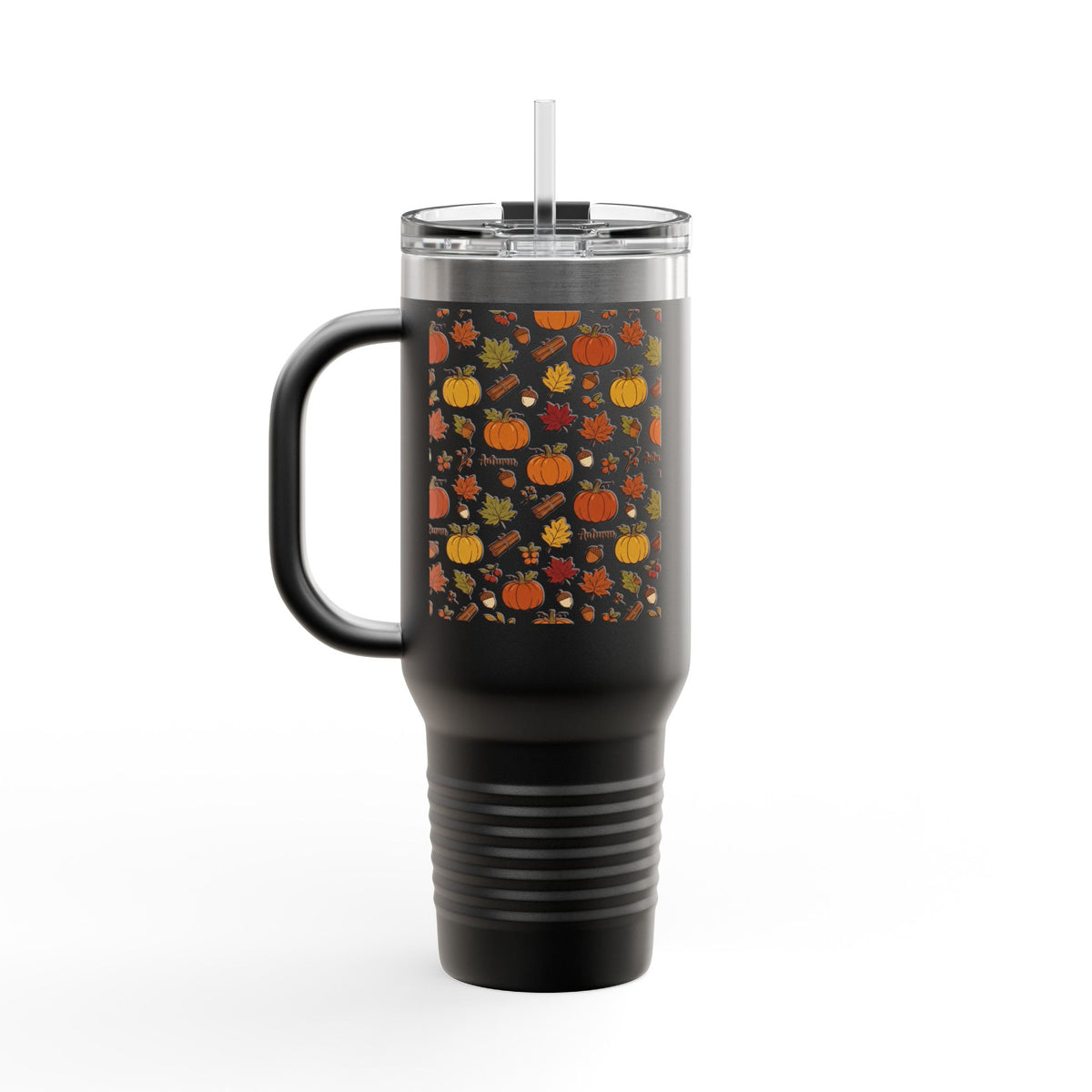Thermo Trink Becher Herbst Kürbis