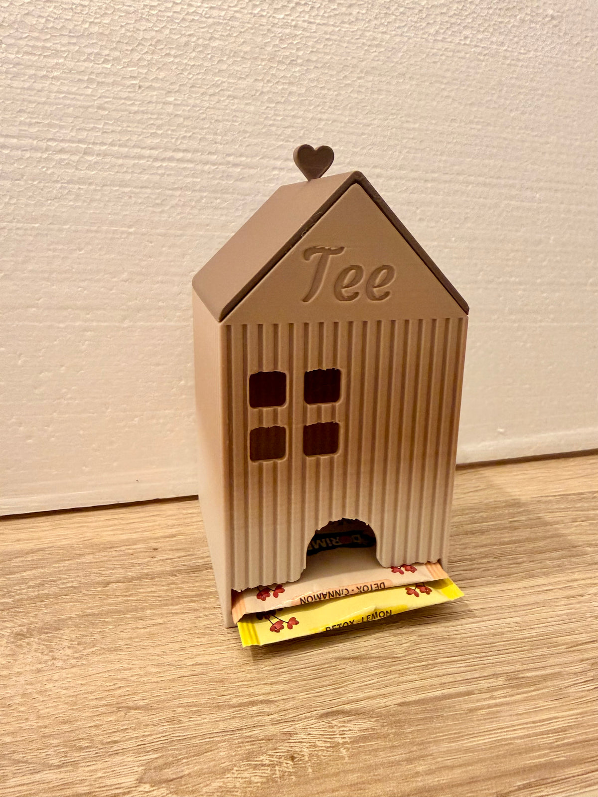 Tee Häuschen für Teebeutel