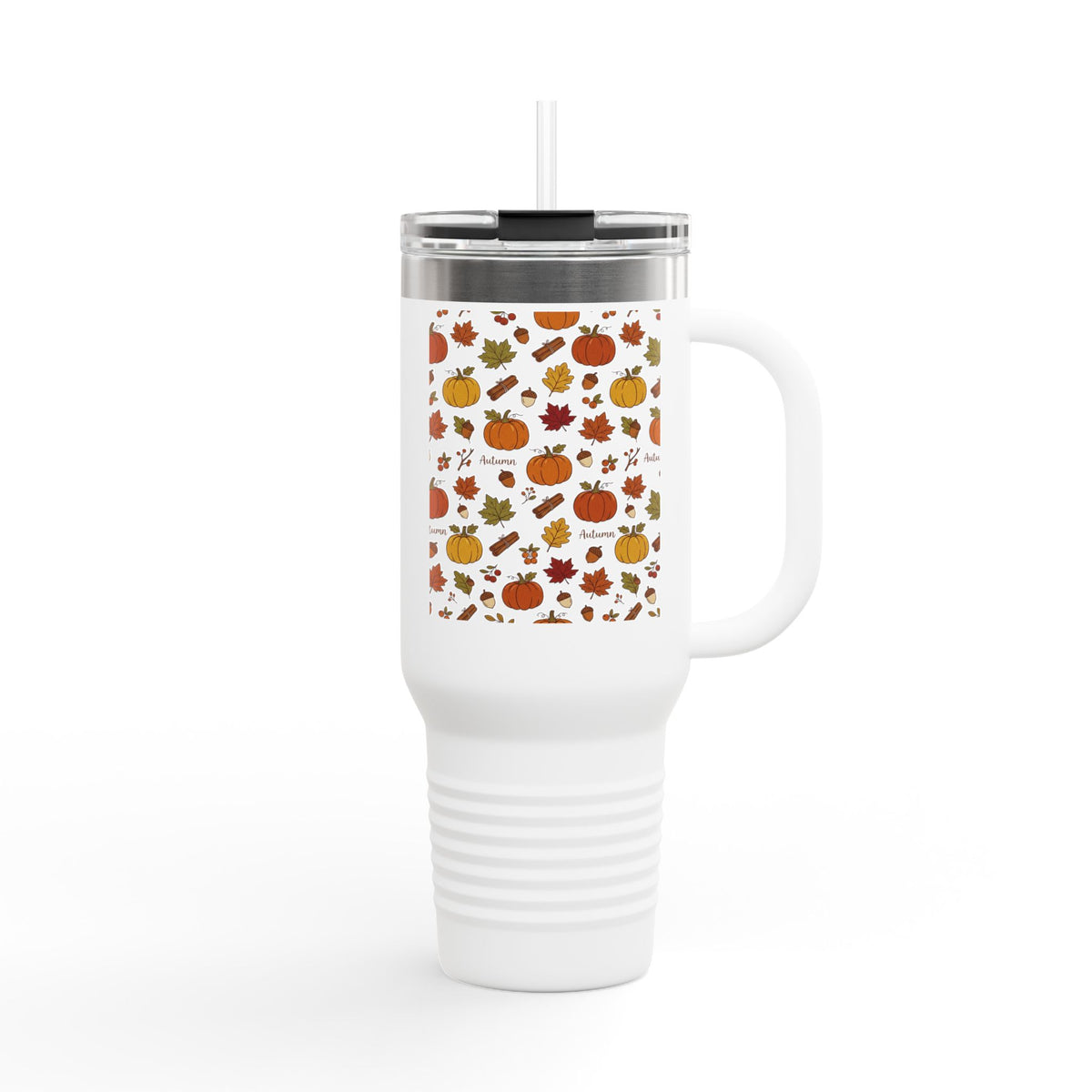 Thermo Trink Becher Herbst Kürbis