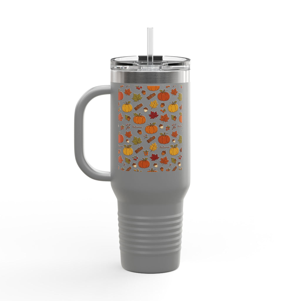 Thermo Trink Becher Herbst Kürbis