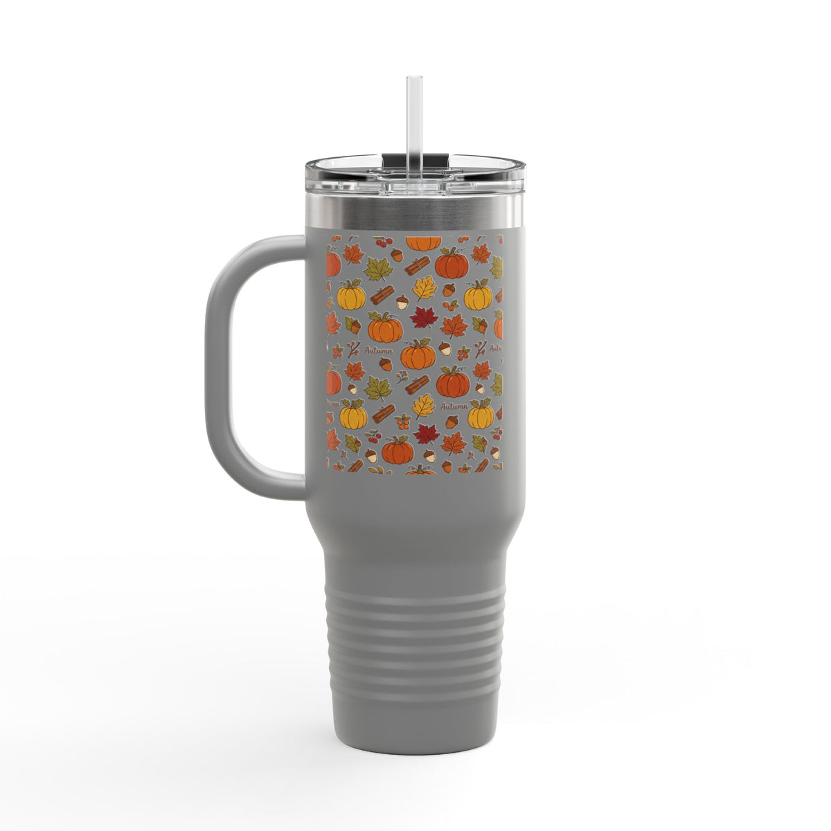 Thermo Trink Becher Herbst Kürbis